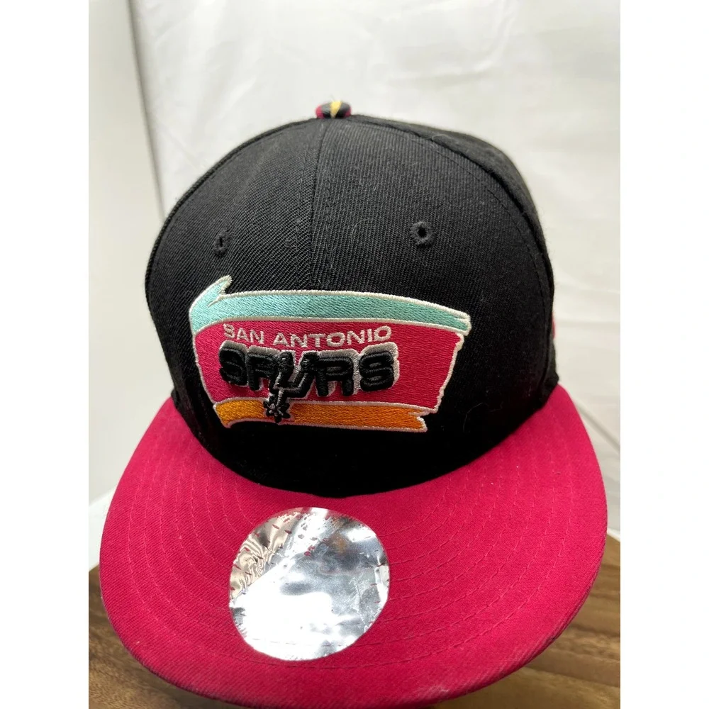 San Antonio Spurs Hat Cap‎ New Era NBA HWC 9Fifty Strapback Pink Black Zubaz